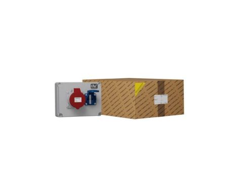 Rozdzielnica budowlana WDD 1x32A 1x230V Schuko Mennekes Doktorvolt 6343