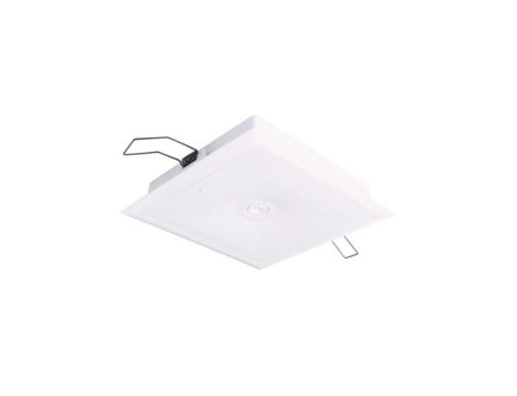 Intelight Oczko awaryjne N/T STARLET QUAD LED SO 150 SA 3H MT IP20 MANUAL TEST 3,5W białe 92814 + ramka do wpuszczenia w sufit 9