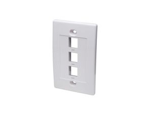 3-Portowy Panel Na Moduły Keystone Do Puszki 517874 IWP-MD PSTR-3W