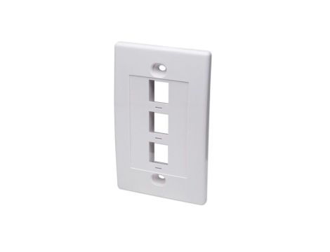 3-Portowy Panel Na Moduły Keystone Do Puszki 517874 IWP-MD PSTR-3W
