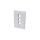 3-Portowy Panel Na Moduły Keystone Do Puszki 517874 IWP-MD PSTR-3W