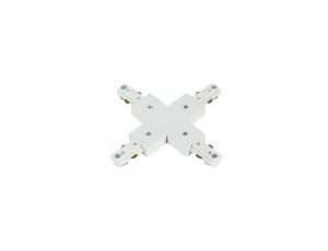 Konektor czwórnik LUXSYSTEM-1F white biały CreeLamp krzyżak