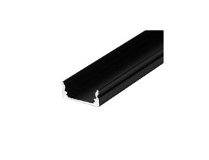 Profil czarny 1m MiniLUX12 (do RGBW) nawierzchniowy do taśmy led rgbw o szerokości 12mm