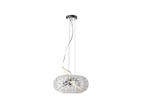 Lampa LOLANDA fi360*H1500mm 3xE27 TRANSP akryl + metal