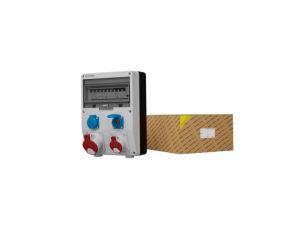 Rozdzielnica budowlana DV-S/FI 32A 16A 2x230V IP54 Schuko Doktorvolt 1776