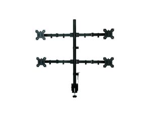 Uchwyt biurkowy do 4 monitorów ART L-04N ART. (biurkowy 13 - 27 max. 10kg)