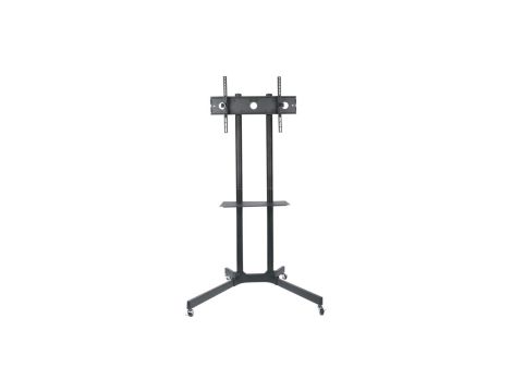 STOLIK/WÓZEK NA KÓŁKACH+UCHWYT DO TV 30-65 60KG S-08A ART