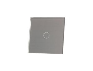 Livolo SREBRNY METALIZOWANY PANEL SZKLANY 701-64