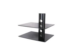 PÓŁKA ŚCIENNA podwójna DVD/TUNER 20KG D-50N ART OEM