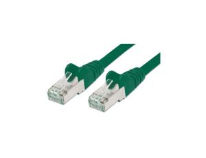 Patch Cord Kat5e FTP RJ45 20m Zielony 100 Miedź Intellinet