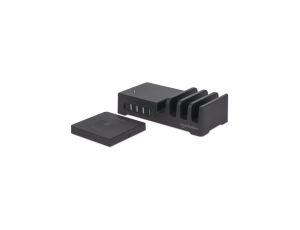 Stacja Zasilająca do smartfonów i tabletów 1x USB-C PD, 1x USB-A QC, 3x USB-A, Qi 10W