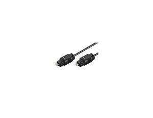 Optyczny Kabel Audio Toslink Cyfrowy SPDIF 2m Czarny