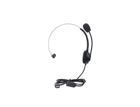 Słuchawka Mono USB z Mikrofonem Manhattan