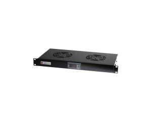 Panel chłodzący 2x23W Rack 19 1U wewnętrzny, termostat LED