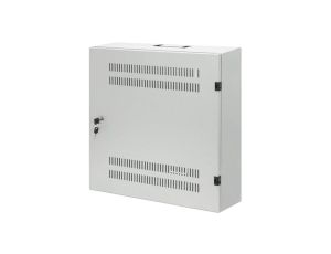 Niskoprofilowa szafa wisząca 4U + 2U Rack 19, szara