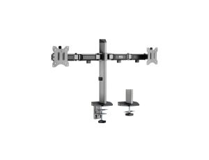 Uchwyt przegubowy na dwa monitory Deluxe Ergo Office, 17-32, max. 9kg, ER-449