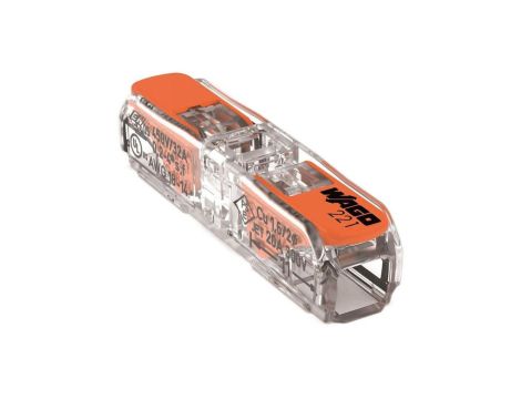 Szybkozłączka przelotowa 2x0,2-4mm2 Inline 221-2411