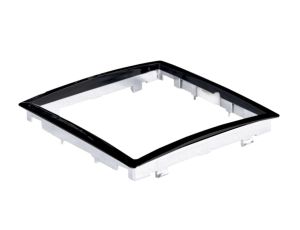 QUADRA Rant do ramek szklanych czarnych