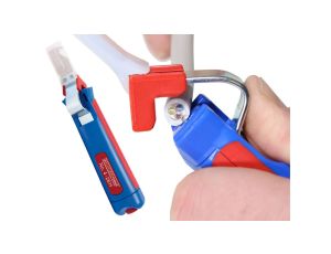 Nóż do kabli Ø 4-16 mm / Ściągacz izolacji Weicon nr 4-28H / Made in Germany / Cable Stripper No. 4-28H / 50054328