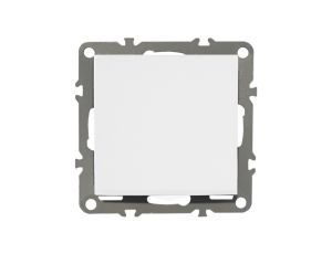 QUADRA Łącznik pojedynczy biały