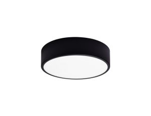 Oprawa MEGA 300, 2xE27, 2x40W, obudowa stalowa-czarna, klosz szklany-mleczny, IP20 MEGA 300 CZARNY