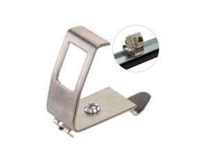 Adapter montażowy 1x keyst. na TH35 metal Alantec
