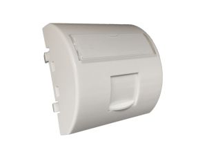 Adapter keystone 2M 45x45 pojedyń. kątowy Alantec