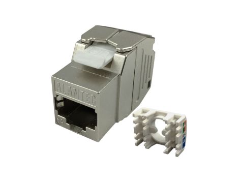 Moduł keystone RJ45 STP kat.6A ekranowany beznarzędziowy Alantec Plus
