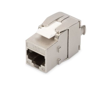 Moduł Keystone RJ45 (8P8C) kat.8 STP beznarzędziowy DN-93815
