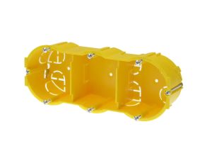 Puszka do pustych ścian 3x60 JL-06-3PG-1