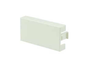 Zaślepka modułu 1M 22,5x45 biała Mediabox