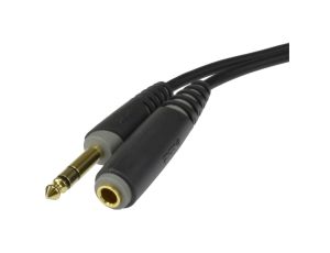 KLOTZ Kabel instrumentalny przedłużacz Audio Jack 6,3mm Stereo (wtyk / gniazdo) 3m