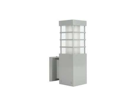 Kinkiet zewnętrzny RADO II K AL, E27 max 18W, kolor srebrny 0438621