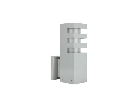 Kinkiet zewnetrzny RADO K AL, E27 max 18W, kolor srebrny 0438621