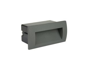 Oprawa do zabudowy w elewacji Mur-Led M2031 LED 4W, 3000K, kolor antracyt 0438621