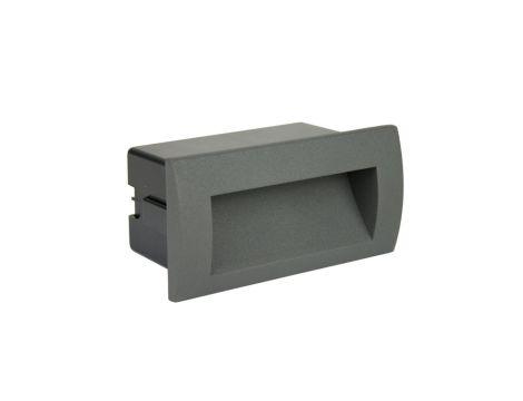 Oprawa do zabudowy w elewacji Mur-Led M2031 LED 4W, 3000K, kolor antracyt 0438621