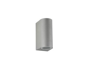 Oprawa elewacyjna Mini 6002 AL GU10 max 35W kolor srebrny 0438621