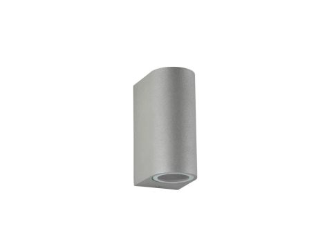 Oprawa elewacyjna Mini 6002 AL GU10 max 35W kolor srebrny 0438621