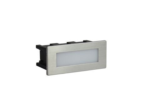 Oprawa do zabudowy w elewacji Mur Led Inox E 04 LED 1,5W, 3000K 0438621