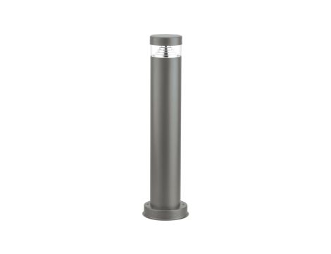 Słupek LED 6W 350lm 4000K/neutralna IP44 zewnętrzny stalowy szary SALIX-R 45 6W NW GXPS099