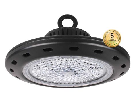 Oprawa LED High Bay 200W 25400lm 4000K/neutralna IP65 IK08 gwarancja 5-lat czarna GOLY 200W 90 NW GXHB030