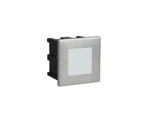 Oprawa do zabudowy w elewacji Mur Led Inox F 04 LED 1,5W, 3000K 0438621