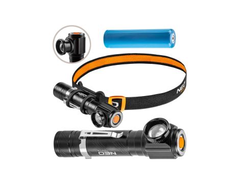 Latarka czołowa akumulatorowa 10W 800lm NEO