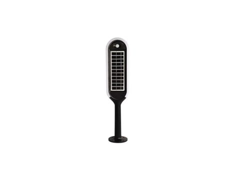 Oprawa solarna LED 5W 400lm 3000K IP65 Czarno-Biała 6666