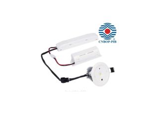 Intelight Oprawa STARLET WHITE II LED SO 3W 300 lm sieciowo awaryjna 3h SA MT 92064 do stref otwartych CNBOP-PIB MANUAL TEST