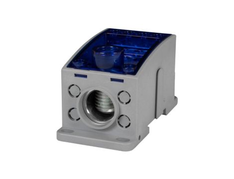 Blok LKN 400A (1x185/4x16 - 2x35,1x25,4x16,4x10) - niebieski AL/CU F2_0343