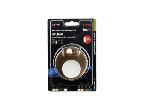 Oprawa schodowa LED Muna PT 14V DC regulowany czujnik ZLO biała zimna LED10221641