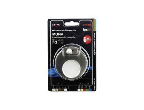 Oprawa schodowa LED Muna PT 14V DC regulowany czujnik STA biała zimna LED10221621