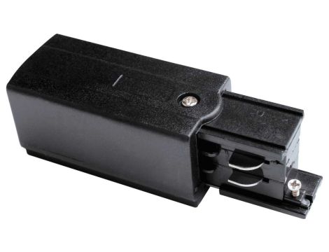 Złącze zasilające szynoprzewodu IP20 3-fazowe czarne TRACK POWER CONNECTOR P-R 4W BLACK GXTR015