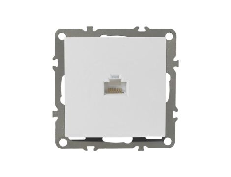 QUADRA Gniado komputerowe RJ45 LAN białe